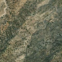 Satellite imagery of Īzak Kanḏow, AF