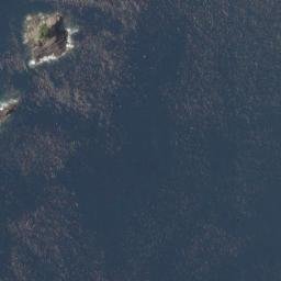 Satellite imagery of Kannon-saki, JP