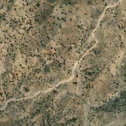 Satellite imagery of Īzak Kanḏow, AF