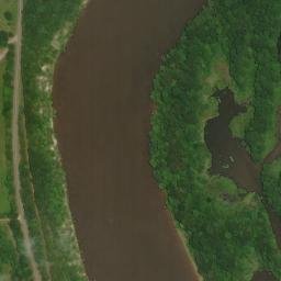 Satellite imagery of China Bluff, US