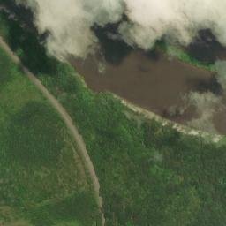Satellite imagery of China Bluff, US