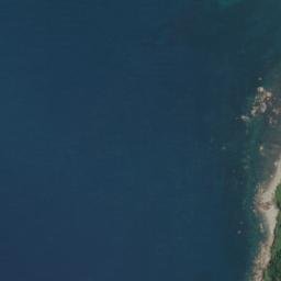 Satellite imagery of Karami-zaki, JP