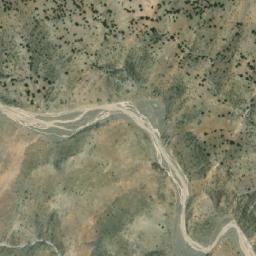 Satellite imagery of Tītī Kanḏow, AF