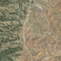 Satellite imagery of Tītī Kanḏow, AF