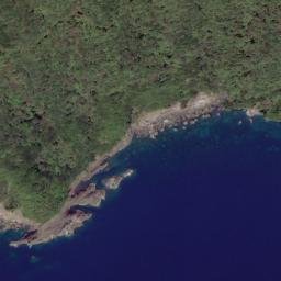 Satellite imagery of Hanazura-saki, JP