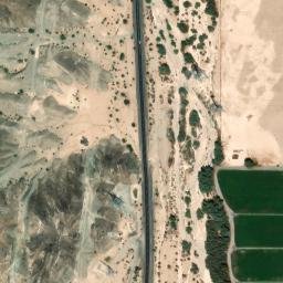 Satellite imagery of Los Flores Mine, US