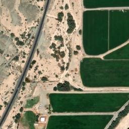 Satellite imagery of Los Flores Mine, US