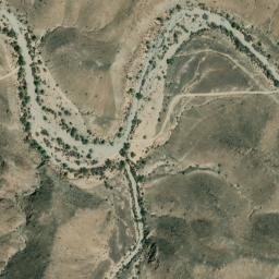 Satellite imagery of Muggins Placers Mine, US
