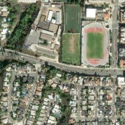 Satellite imagery of Aztec Bowl, US