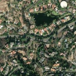 Satellite imagery of MOUNT HELIX CROSS — NGS DC2100 — San Diego County, US, US