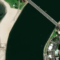 Satellite imagery of Pirate Cove, US