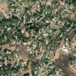 Satellite imagery of MOUNT HELIX CROSS — NGS DC2100 — San Diego County, US, US
