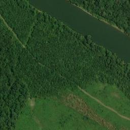Satellite imagery of Meltons Bluff, US