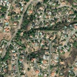 Satellite imagery of MOUNT HELIX CROSS — NGS DC2100 — San Diego County, US, US