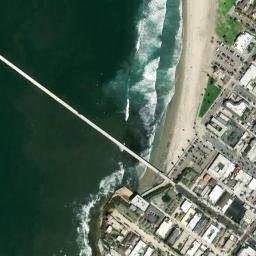 Satellite imagery of Drum Circle Beach, US