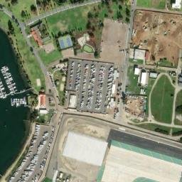 Satellite imagery of Peninsula Point (historical), US