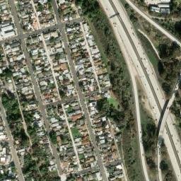 Satellite imagery of Pacific Southwest Flight 182 Crash Site, US