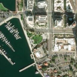 Satellite imagery of SAN DIEGO SANTA FE DEPOT W TWR — NGS DC1767, US