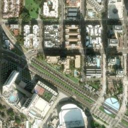Satellite imagery of SAN DIEGO SANTA FE DEPOT W TWR — NGS DC1767, US