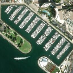 Satellite imagery of 941 0170 Q TIDAL — NGS DC1429 — San Diego, US, US