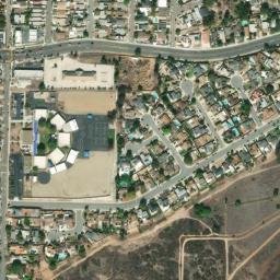 Satellite imagery of M 892 — NGS DC0338 — San Diego County, US, US