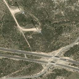 Satellite imagery of Tecate Divide, US