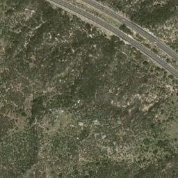 Satellite imagery of Tecate Divide, US