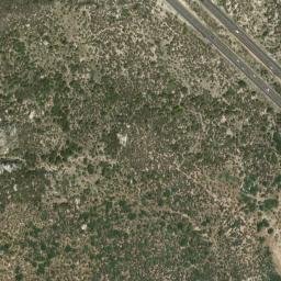 Satellite imagery of Tecate Divide, US