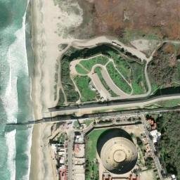 Satellite imagery of Initial Point of Boundary Between U.S. and Mexico, MX