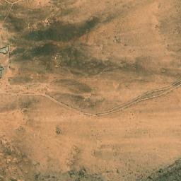 Satellite imagery of Khushūm Mubārak, SY