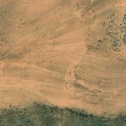 Satellite imagery of Khushūm Mubārak, SY