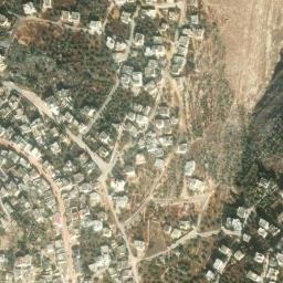 Satellite imagery of Tall al Ḩuşayn, JO