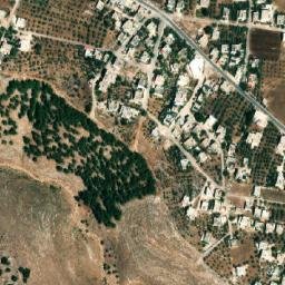 Satellite imagery of Tall al Ḩuşayn, JO