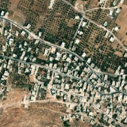 Satellite imagery of Tall al Ḩuşayn, JO