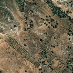 Satellite imagery of Abū al Ḩummuş, JO