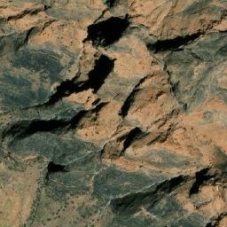 Satellite imagery of Kūh-e Ţalāqābād, IR