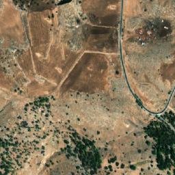 Satellite imagery of Jabal al Ḩūţah, JO