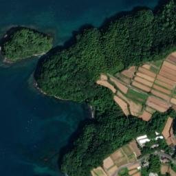 Satellite imagery of U-saki, JP