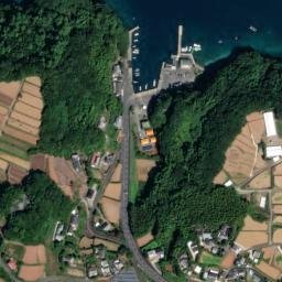 Satellite imagery of U-saki, JP