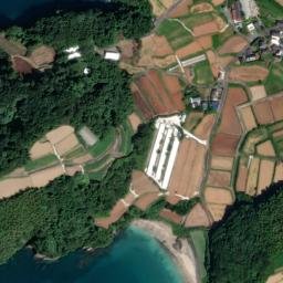 Satellite imagery of U-saki, JP