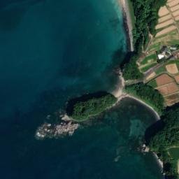 Satellite imagery of U-saki, JP