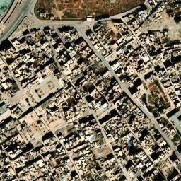 Satellite imagery of Ra’s Khuraybīsh, LY