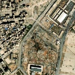 Satellite imagery of Ra’s Khuraybīsh, LY