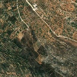 Satellite imagery of Tall Abū Zarad, PS