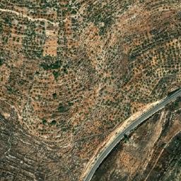 Satellite imagery of Tall Abū Zarad, PS