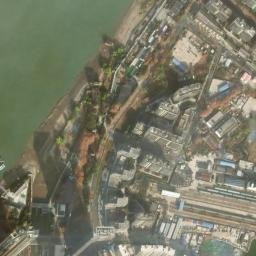 Satellite imagery of Shihtze Shan (historical), CN
