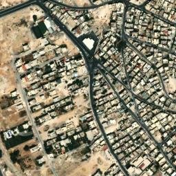 Satellite imagery of Qaşr Shabīb, JO