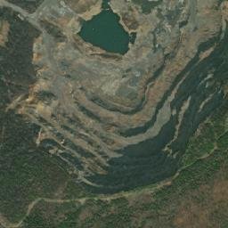Satellite imagery of Tingzi Shan, CN