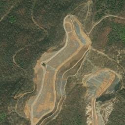 Satellite imagery of Tingzi Shan, CN