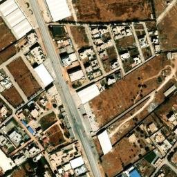 Satellite imagery of Ḩawsh al Hawwārī, LY